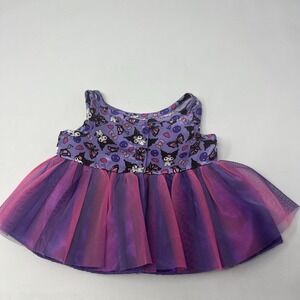 Build a Bear Workshop Kuromi Sanrio Dress Hello Kitty Friends Purple Butterfly